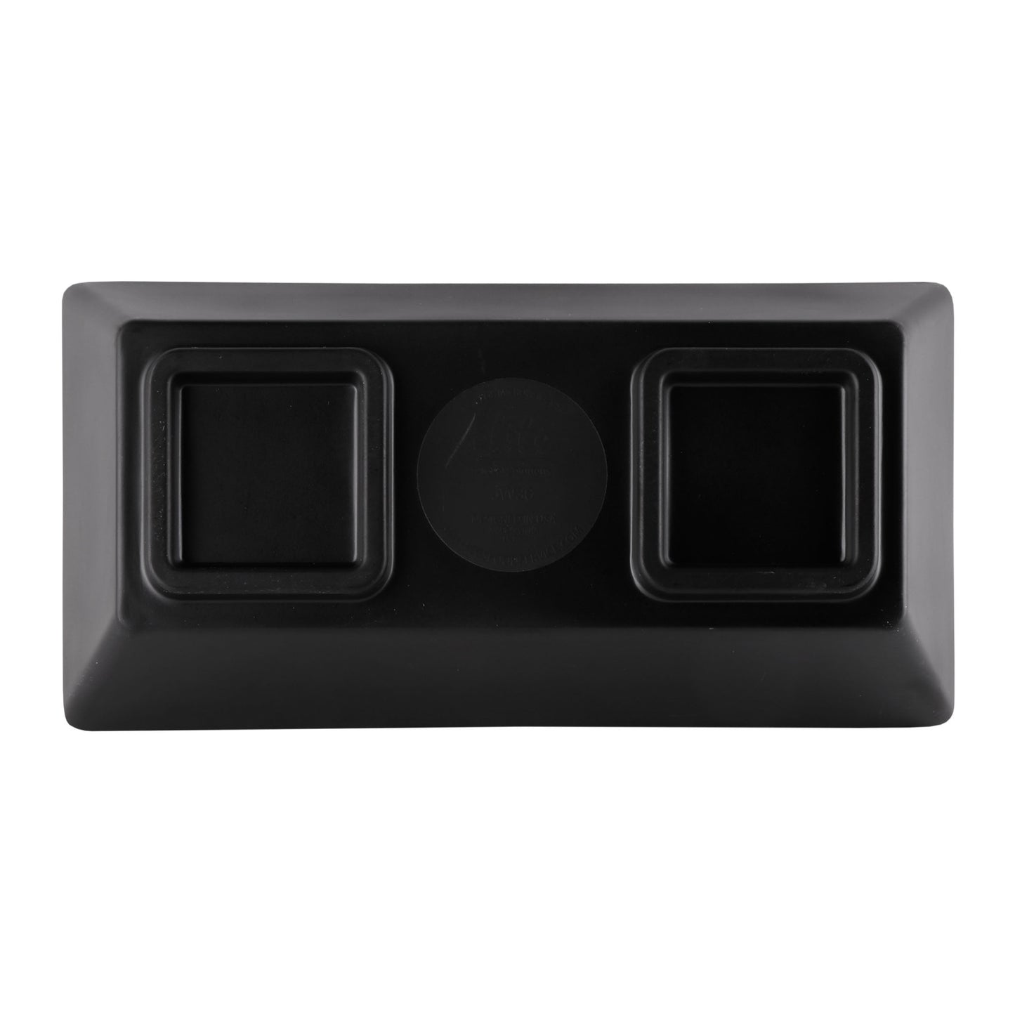 Melamine Rectangle Ramekin - Black