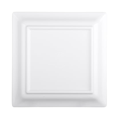 Melamine Square Plate - White