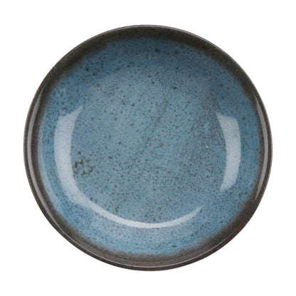 2.29 oz amaze robin egg blue/white round melamine reactive glaze ramekins, 4"L x 4"W x 0.5"H, GET, cheforward