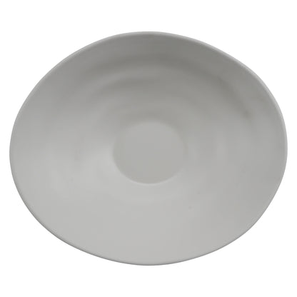 98 oz zeal touch of honey oval melamine bowl (medium), 13"L x 11"W x 3"H, GET, cheforward