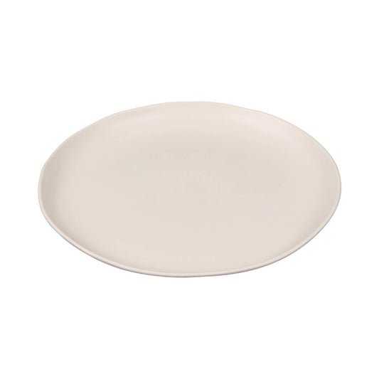 Melamine Round Plate - Vanilla