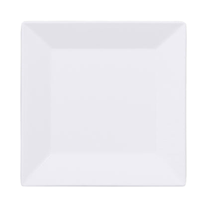 Melamine Square Plate - White