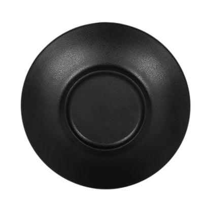 Melamine Round Plate - Black