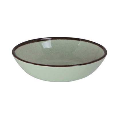 Melamine Round Crackle Bowl - Hemlock