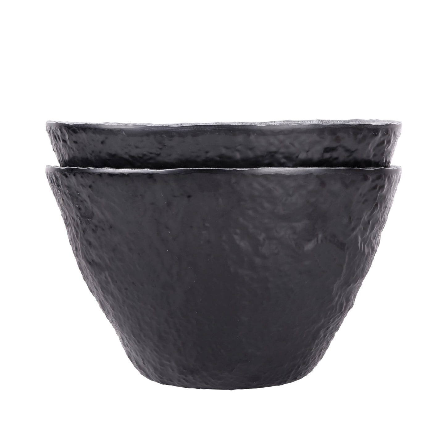 Melamine Round Bowl - Coal