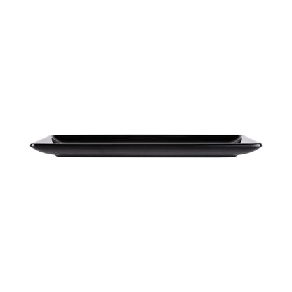 Melamine Rectangular Plate - Black