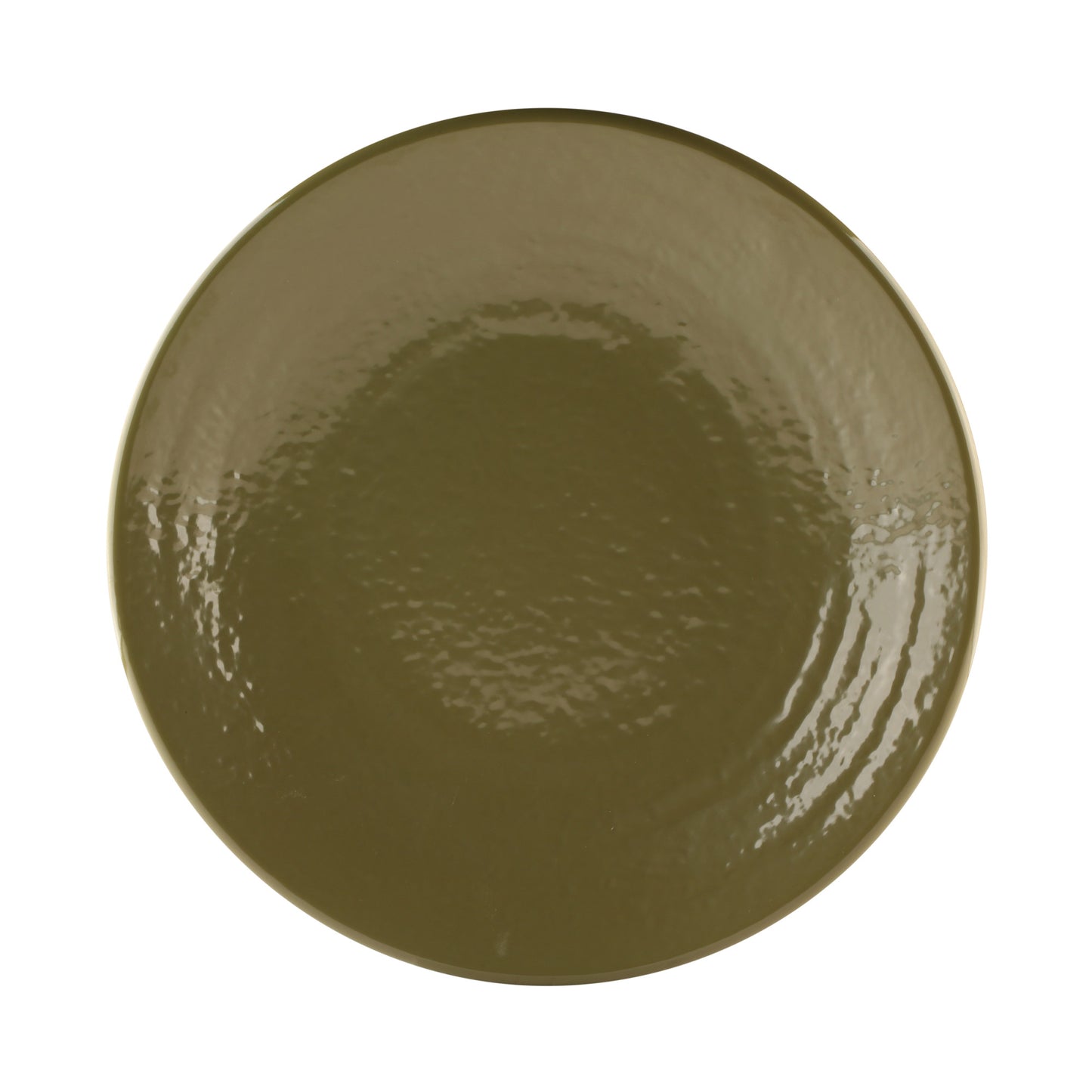 Melamine Round Pebble Plate - Lizard
