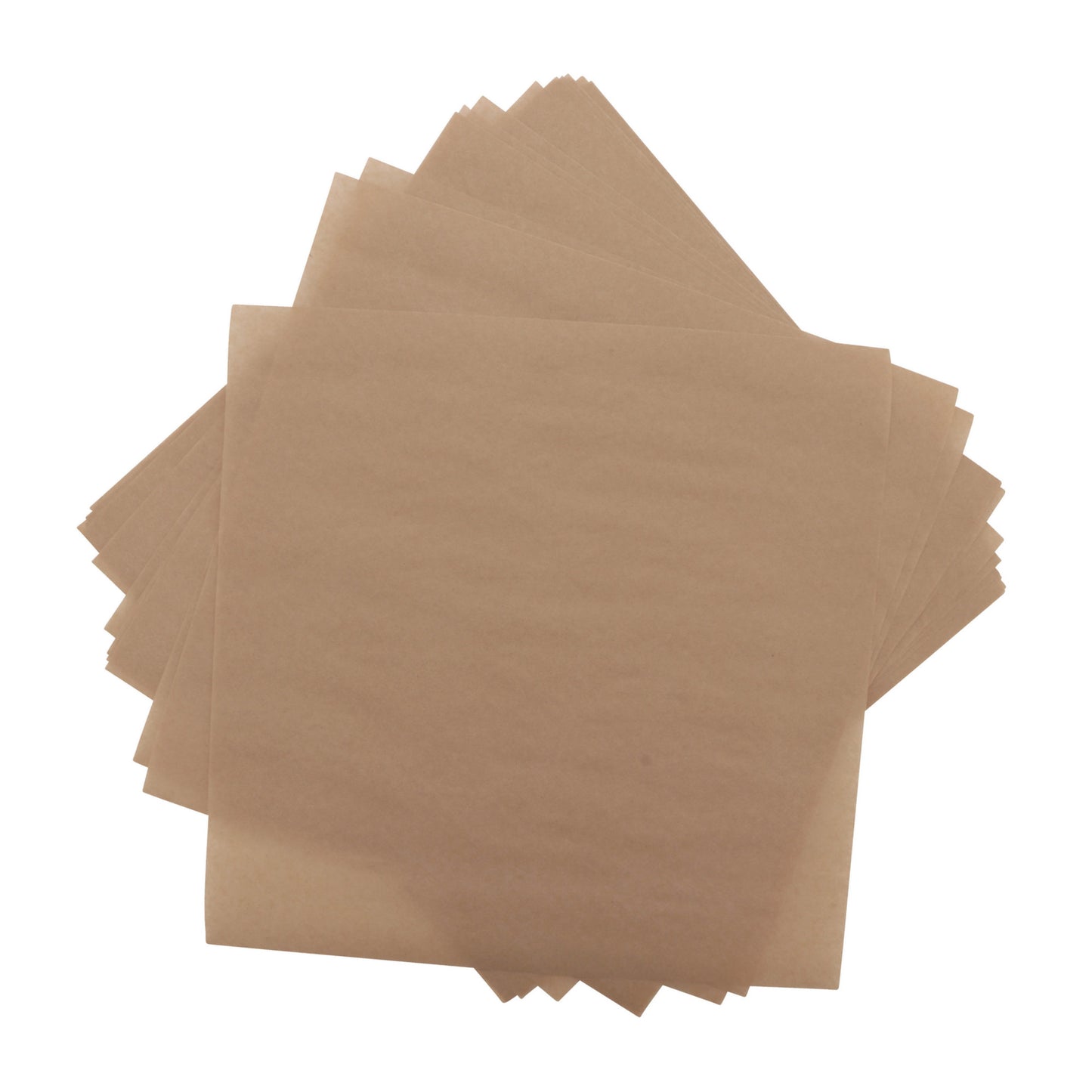 12" x 12" Food-Safe Tissue Liner, Brown, 1000 pieces./cs.
