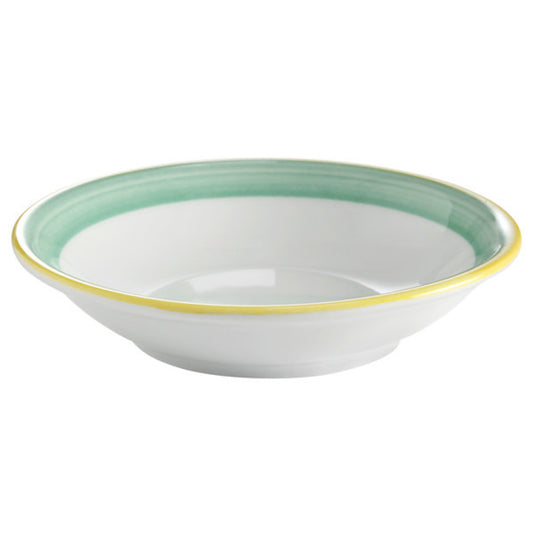 4 oz. Green Porcelain Monkey Dish, 4 1/2" Dia., Corona Calypso (12 Pack)