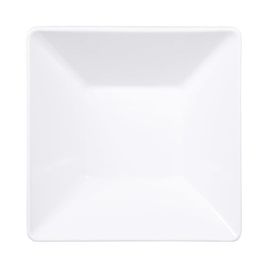 Melamine Square Bowl - White