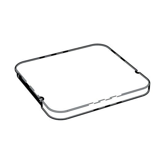 Base, Stainl.Steel  without grille and handles  for stai