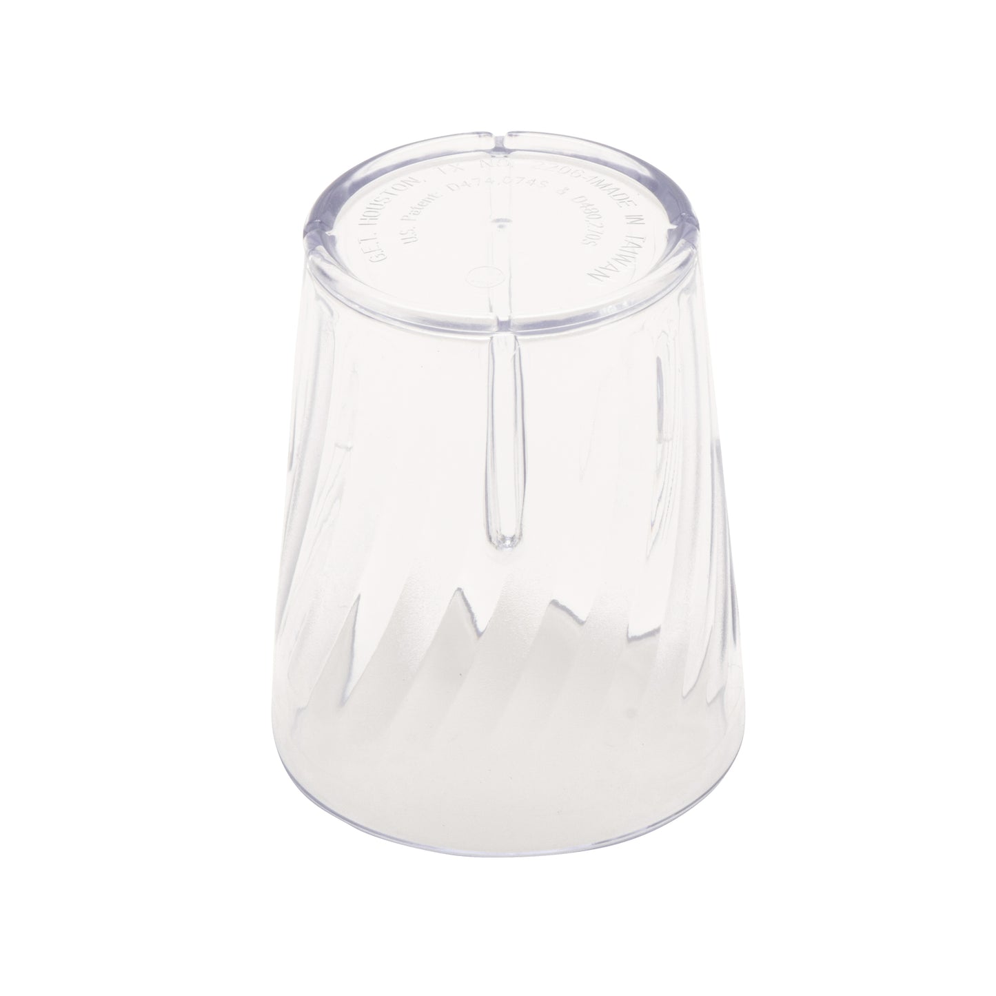 6 oz. (6.6 oz. Rim-Full), 2.63" Juice, 3.13" Tall (Set of 4 ea.)