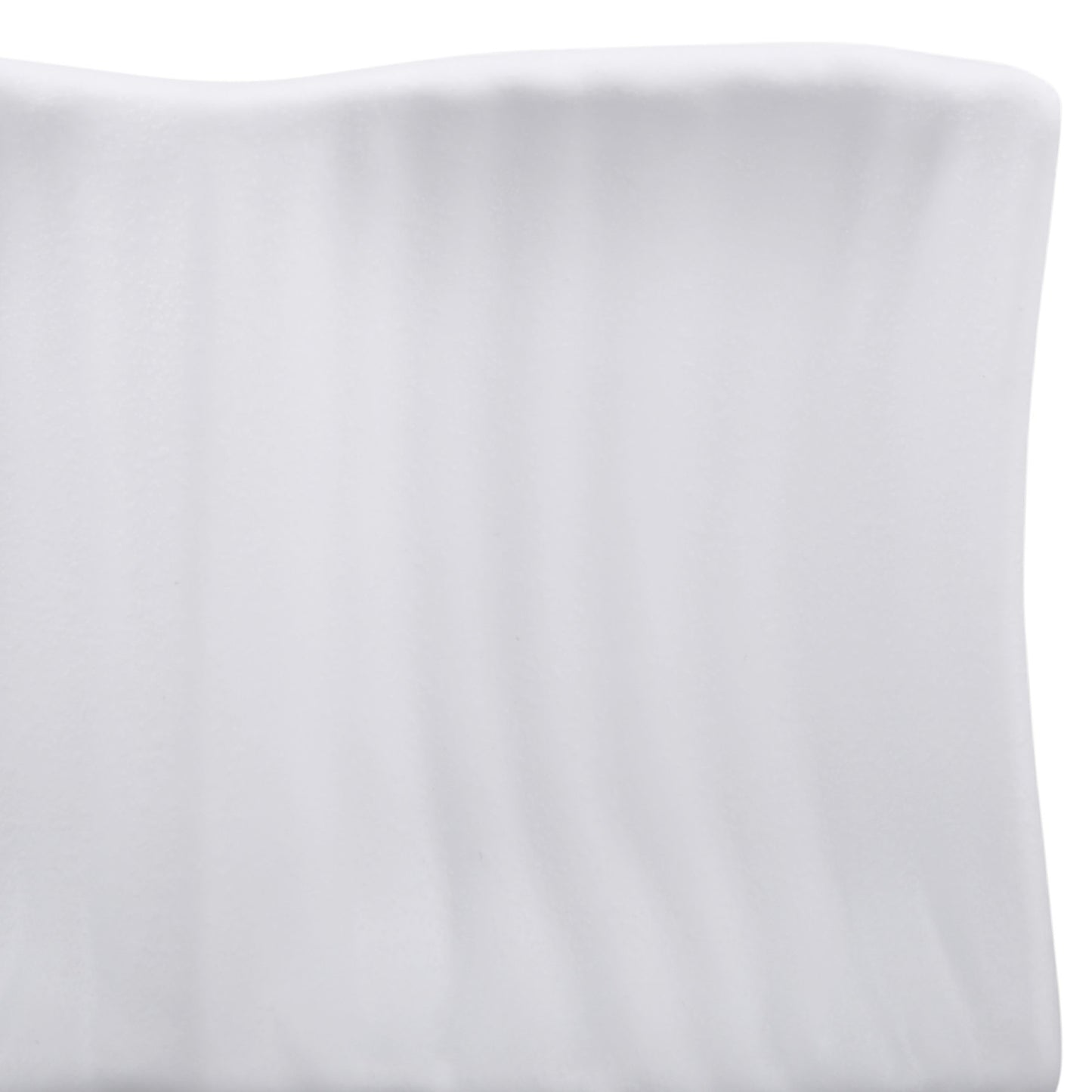 Melamine Two Compartment Tray - White