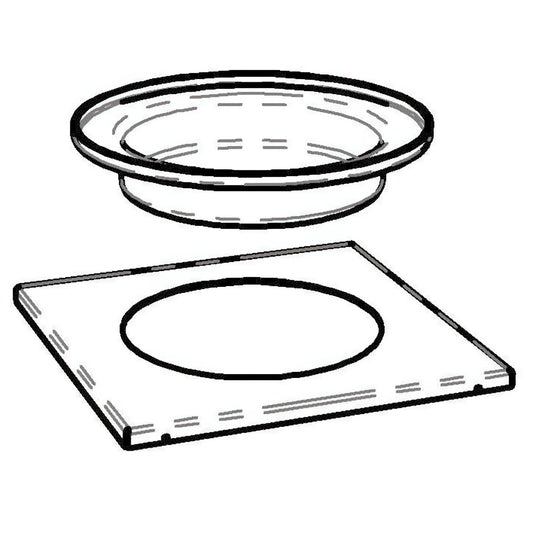 RAISER Spare Decoration Steel Frame with Plastic Inset