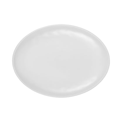 Melamine Oval Platter - Off White