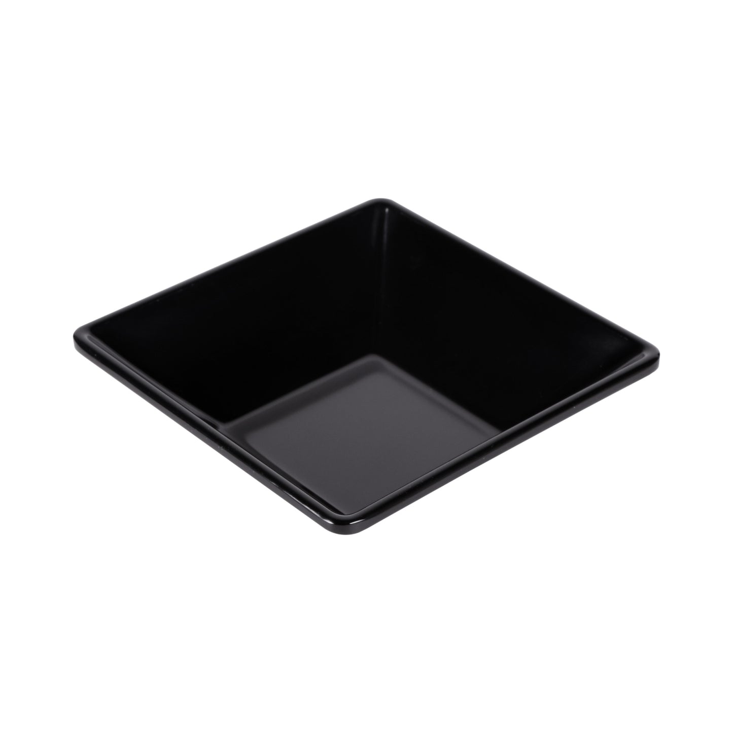 Melamine Square Bowl - Black