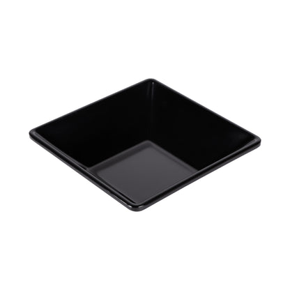 Melamine Square Bowl - Black