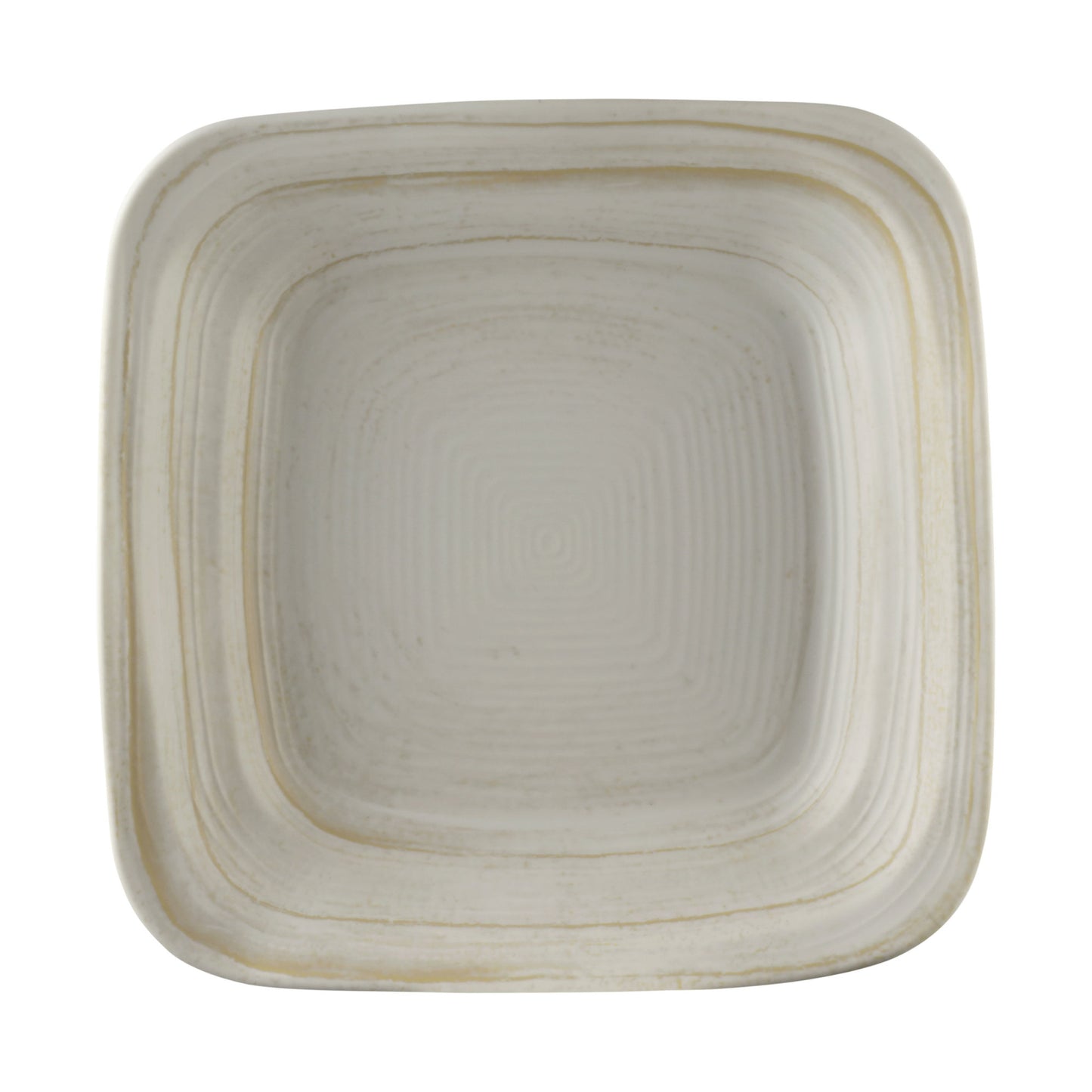 Melamine Irregular Square Bowl - Off White Design