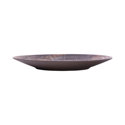 Melamine Round Plate - Knotwood