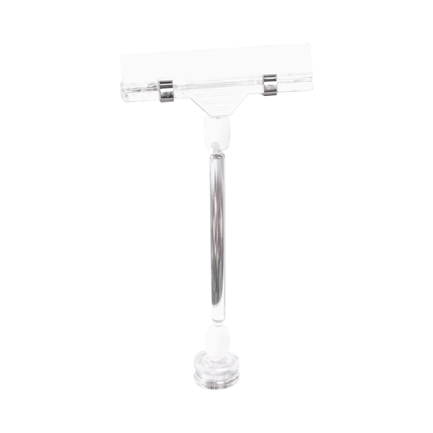 Polycarbonate Magnetic Spring Sign Holder - Clear Polycarbonate