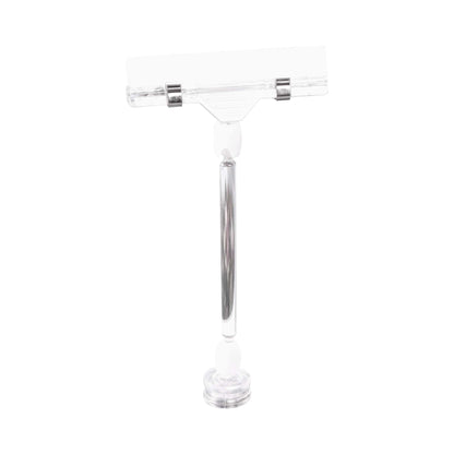 Polycarbonate Magnetic Spring Sign Holder - Clear Polycarbonate