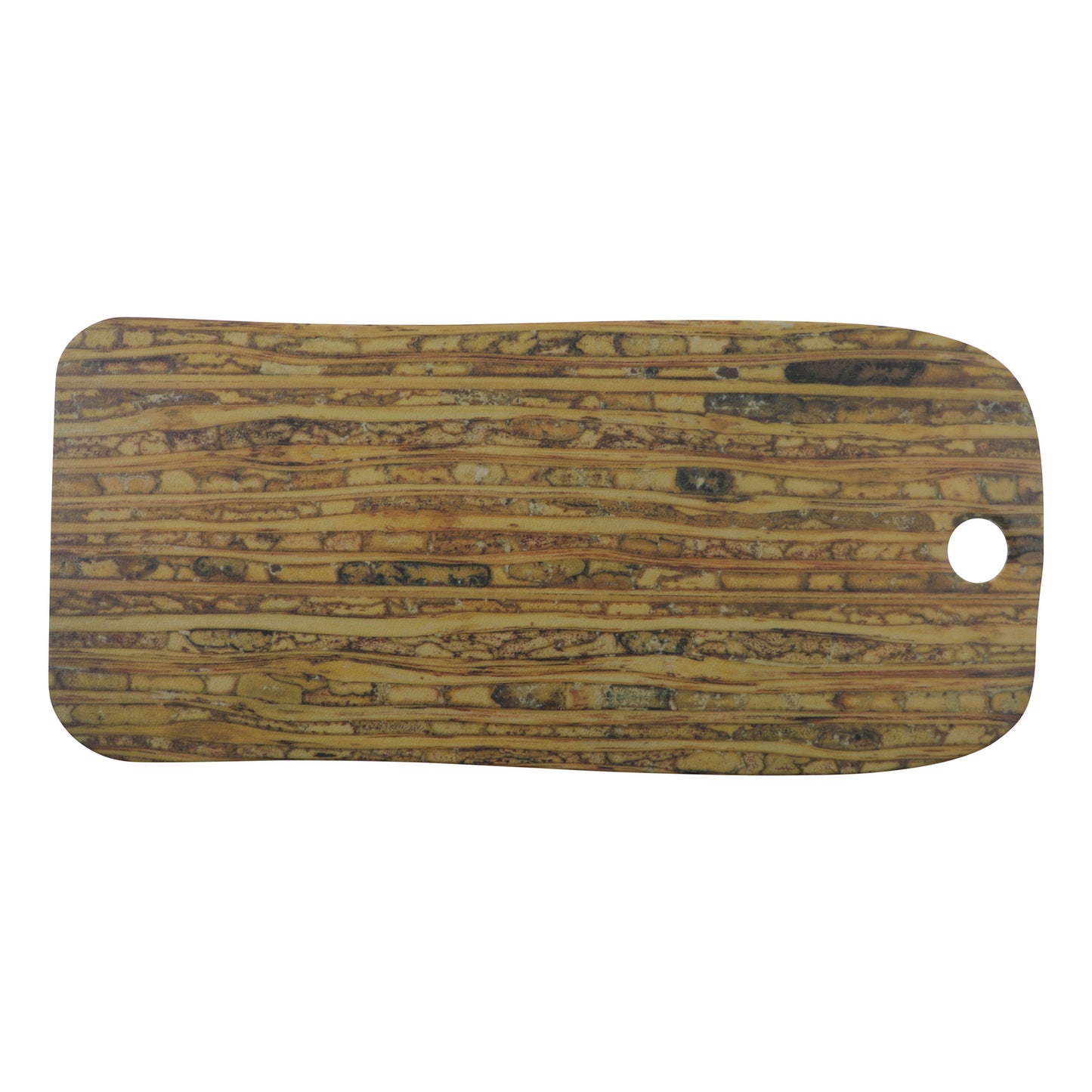 20.13" lapis petrified bamboo melamine board (large), 20.13"L x 9"W x .5"H, GET, cheforward