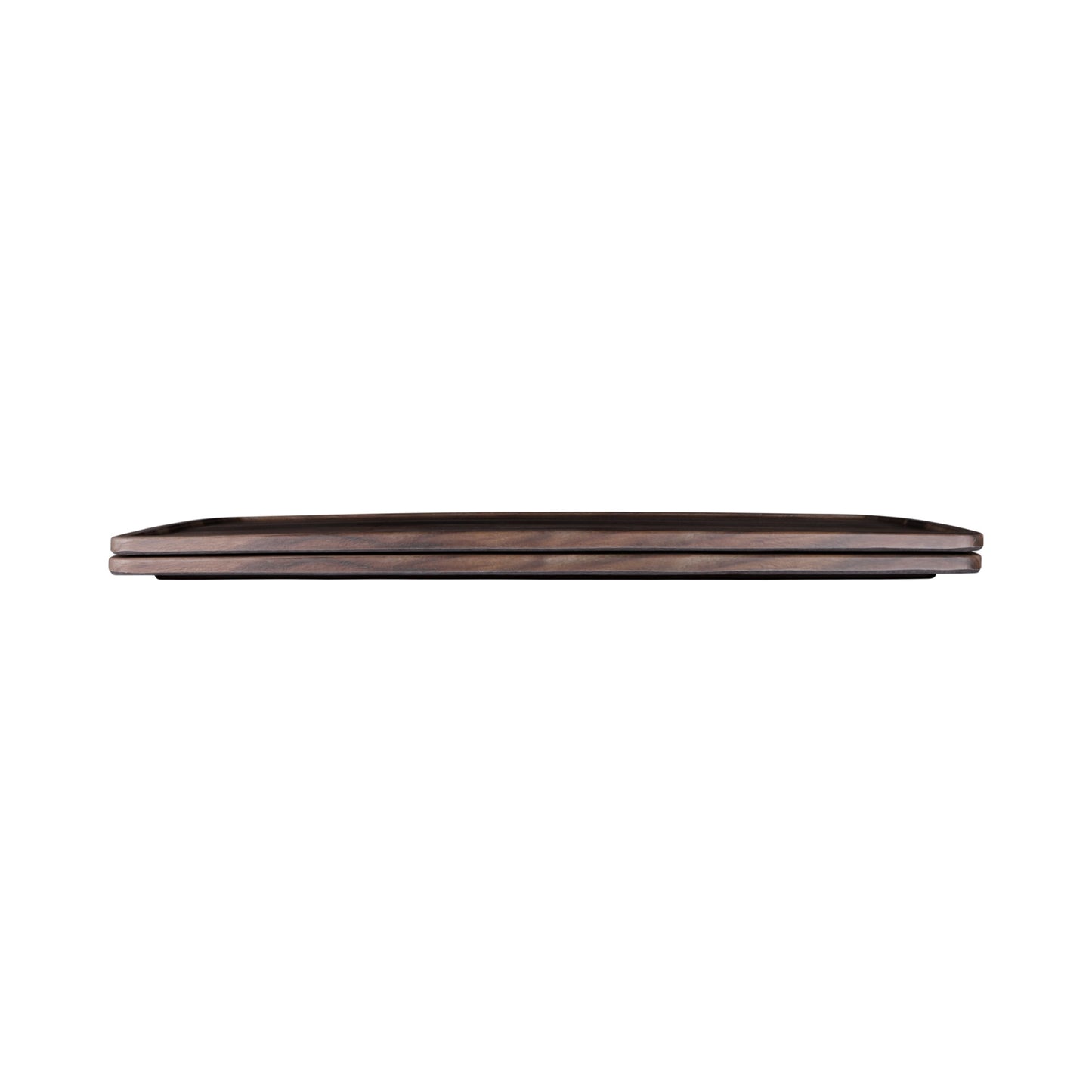 Melamine Rectangular Serving Board - Hickory Wood