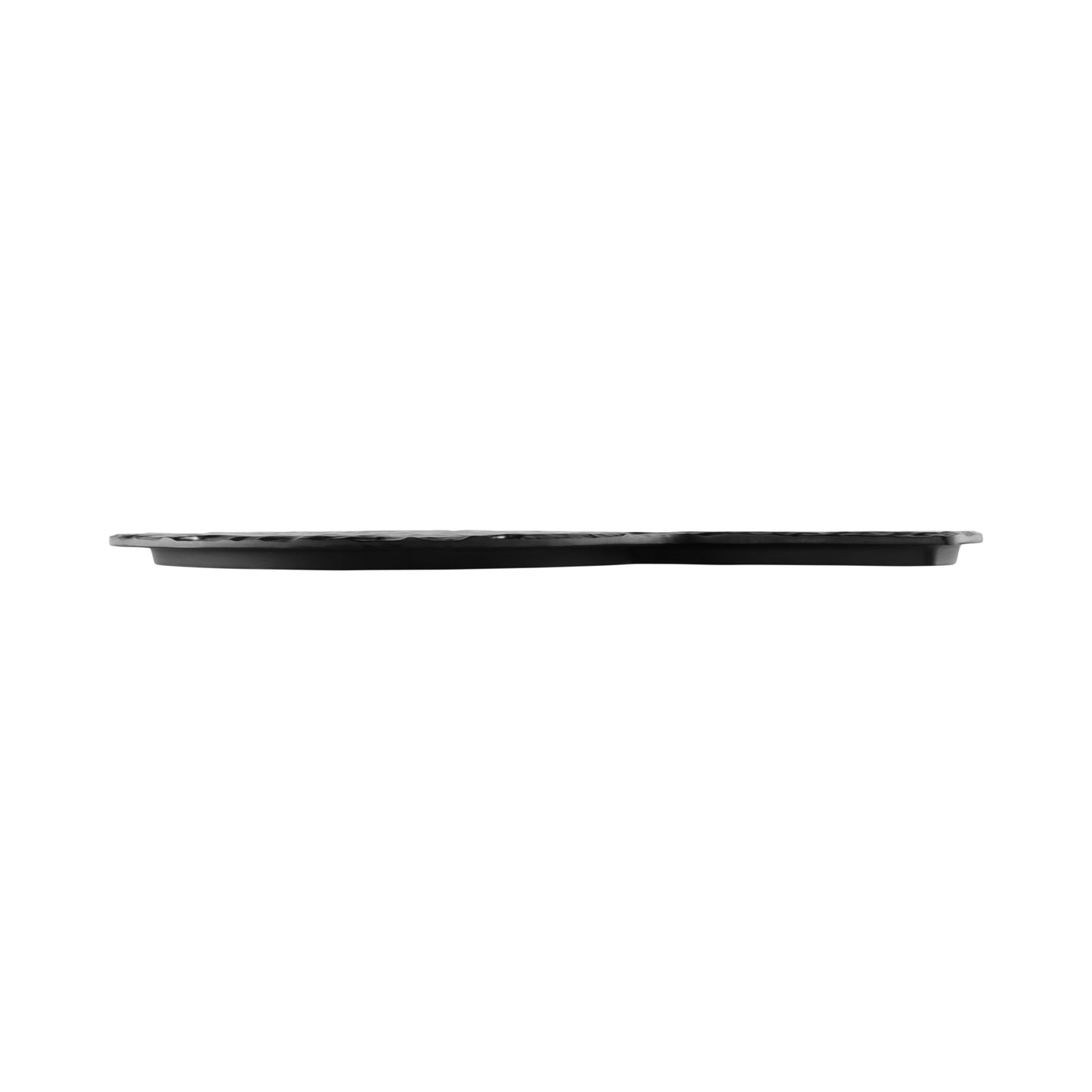 Melamine Round Serving Board - Black