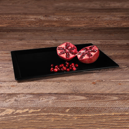 Melamine Rectangular Platter - Black