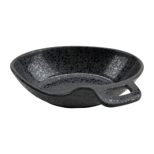 12 oz One Handled Organic Oval Bowl w/rainex Finish, (15.5oz Rim full), 7.76"L x 6.69"W x 1.97", chefoward, GET