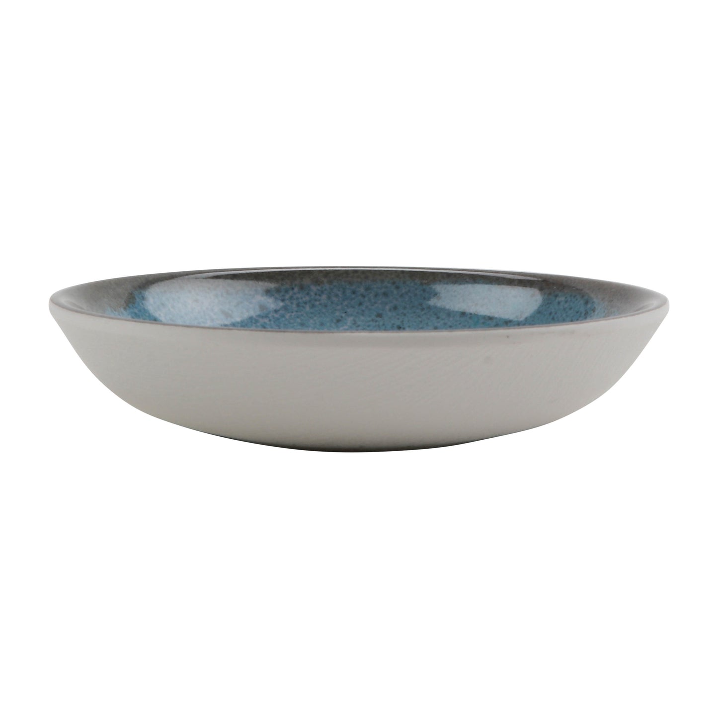 2.29 oz amaze robin egg blue/white round melamine reactive glaze ramekins, 4"L x 4"W x 0.5"H, GET, cheforward