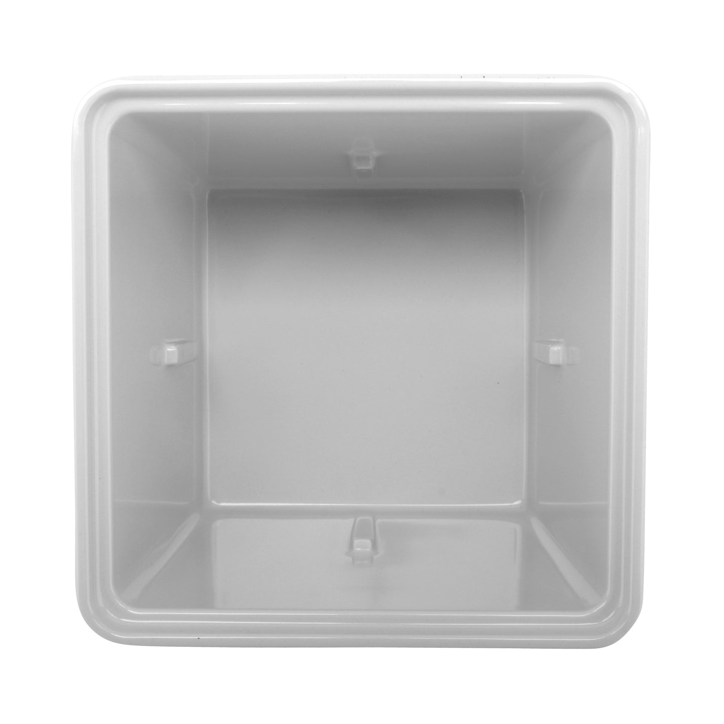 2 qt., 6.25" Square Crock, 4.75" Deep