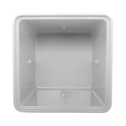 2 qt., 6.25" Square Crock, 4.75" Deep