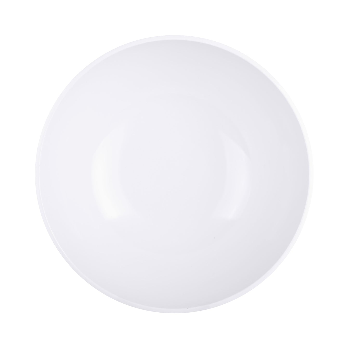Melamine Round Bowl - White