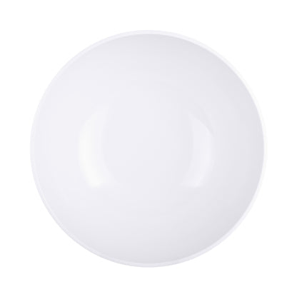 Melamine Round Bowl - White