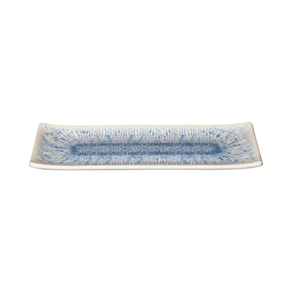 Melamine Rectangular Plate - Catalina Light Blue
