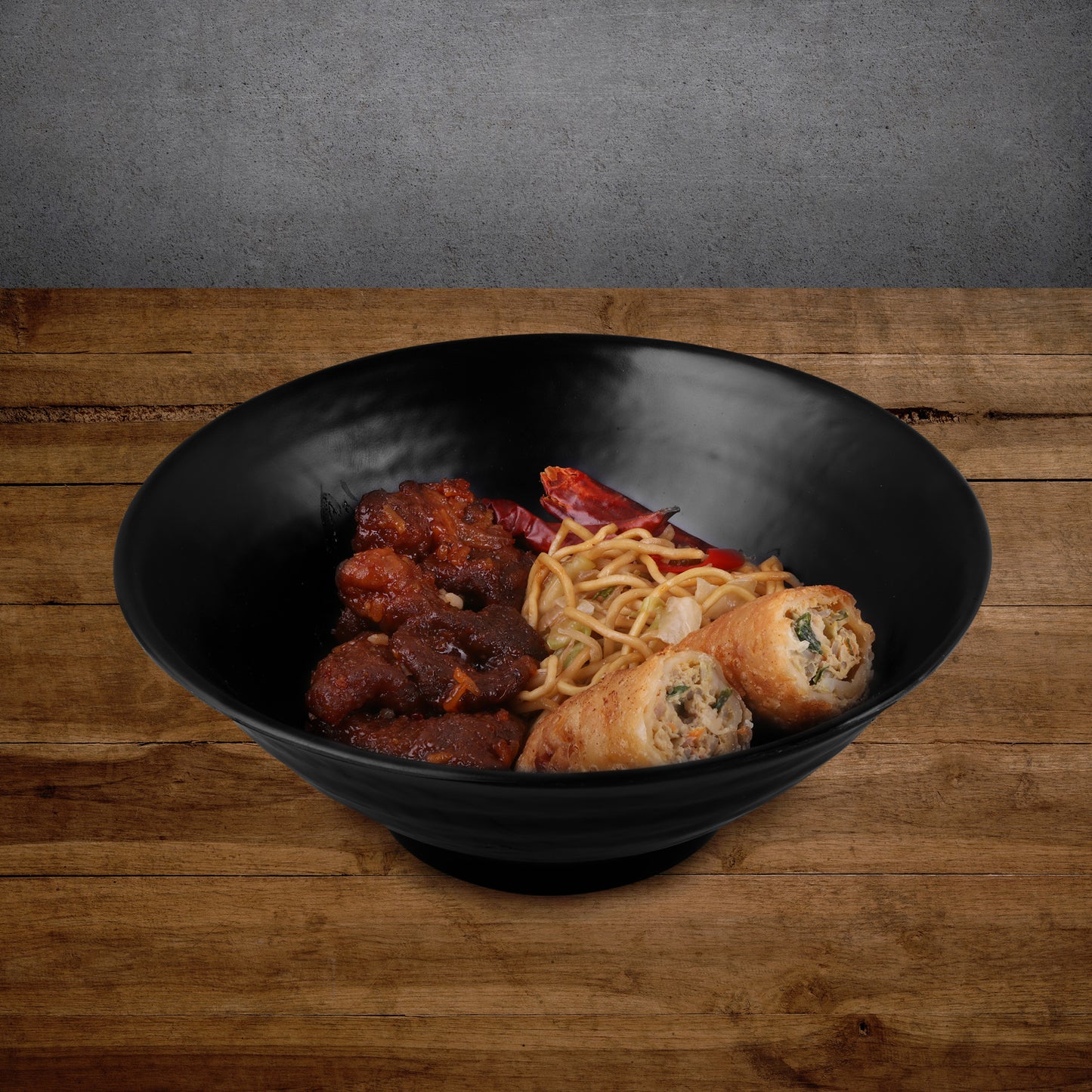 Melamine Bowl - Black
