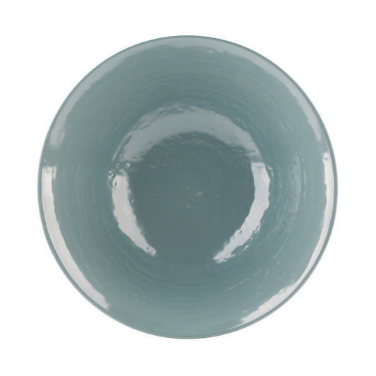Melamine Bowl - Aubergine Matte Finish Outside/Abyss Gloss Finish Inside