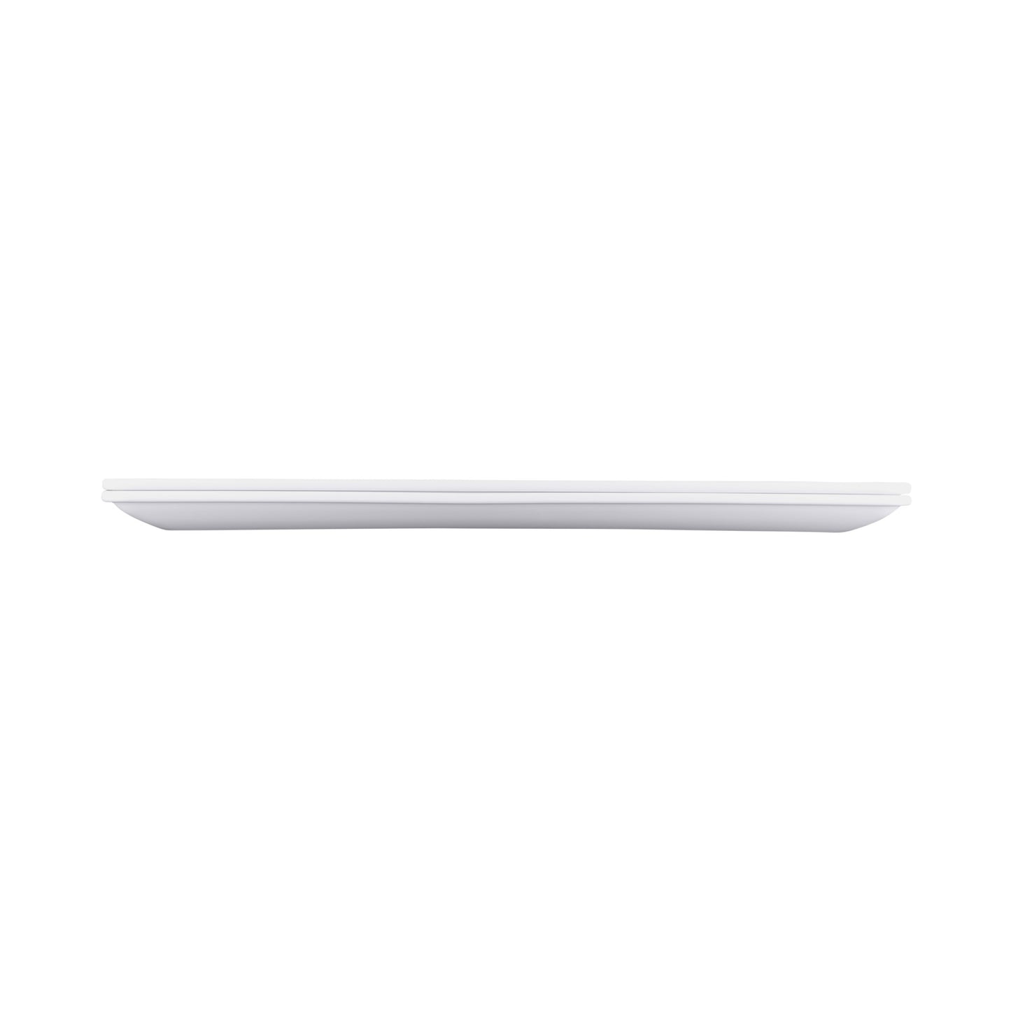 Melamine Rectangular Tray - White