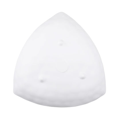 Melamine Triangular Platter - White