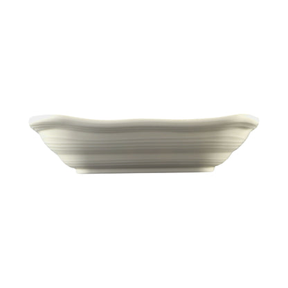 Melamine Irregular Square Bowl - Off White Design