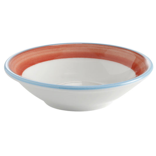 4 oz. Coral Porcelain Monkey Dish, 4 1/2" Dia., Corona Calypso (12 Pack)