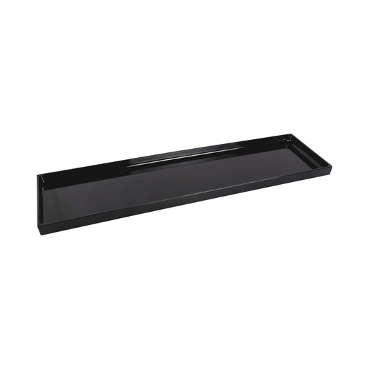 Melamine Rectangular Bin - Black