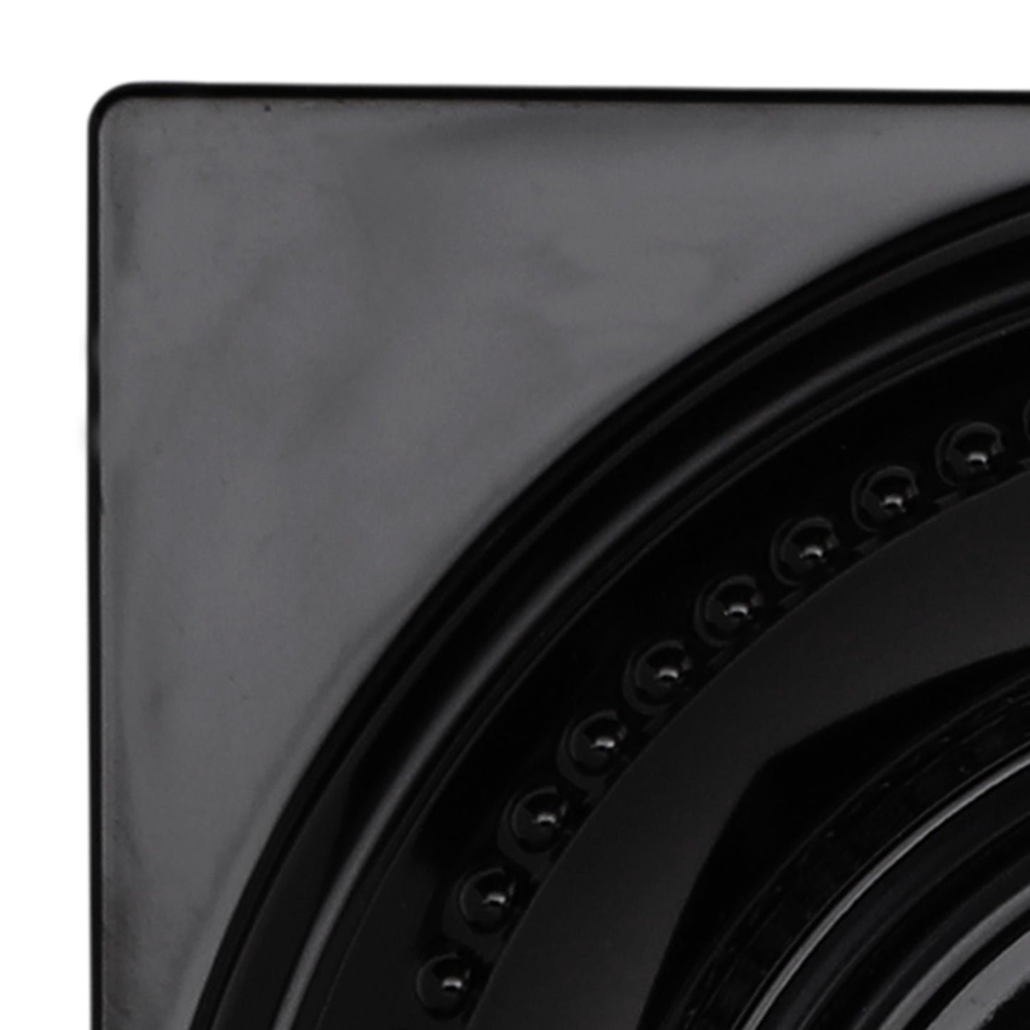 Melamine Pedestal Base - Black