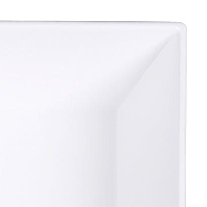 Melamine Square Bowl - White
