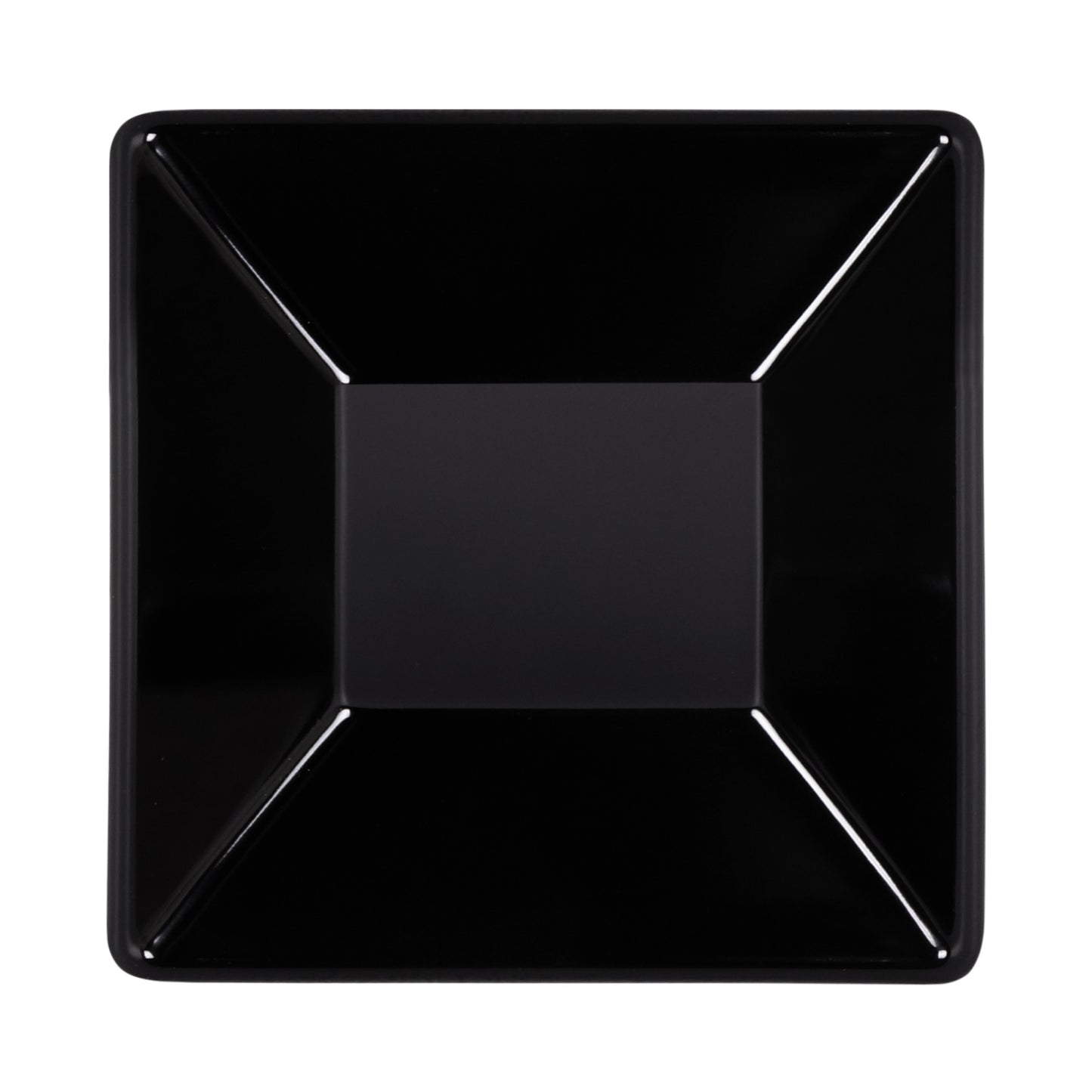 Melamine Square Bowl - Black
