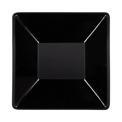 Melamine Square Bowl - Black