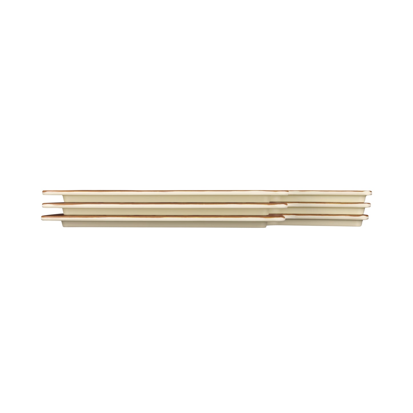 Melamine Rectangular Serving Board - Bamboo