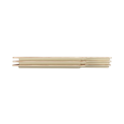 Melamine Rectangular Serving Board - Bamboo