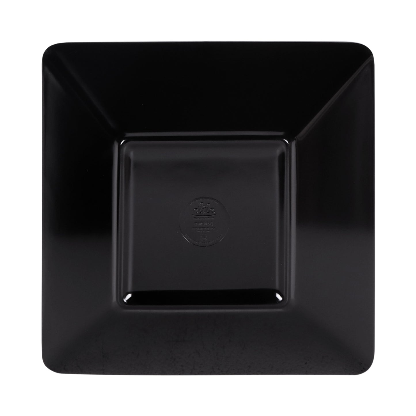 Melamine Square Bowl - Black